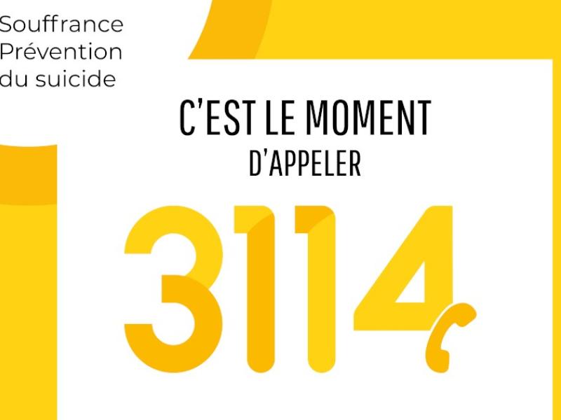 3114 Prévention du suicide