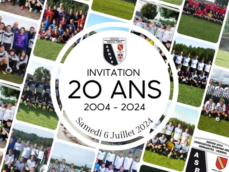 20 ans as rvv