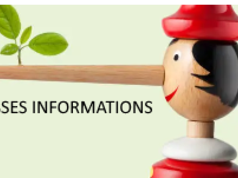 FAKE NEWS - Fausses informations