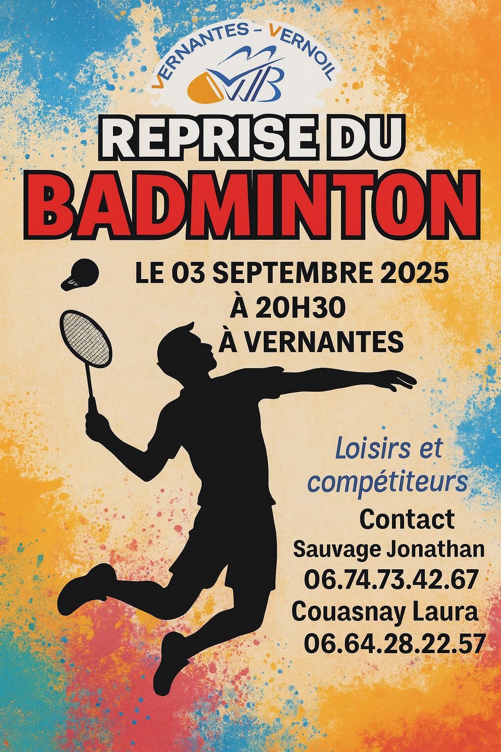 2025 reprise à vernantes