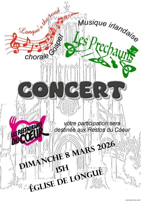 concert 8 mars longué
